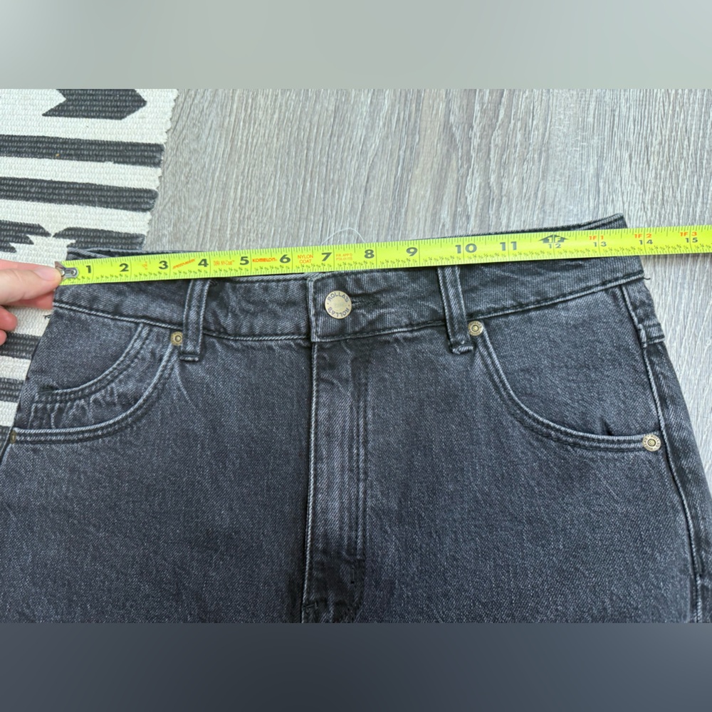 Rolla’s Black Original High Rise Straight Jeans Size 28 - Picture 8 of 11